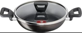 Tefal Titanyum 2X XL Difüzyon Tabanlı Kapaklı Sahan 24 Cm thumbnail 1