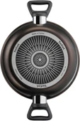 Tefal Titanyum 2X XL Difüzyon Tabanlı Kapaklı Sahan 24 Cm thumbnail 2