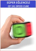 ZETCONCEPT Qy 1x1 Speed Cube Ince Motor Ve Zeka Gelişimini Destekleyici Zeka Küpü - Spin Versiyon. Sabır Küpü - 4