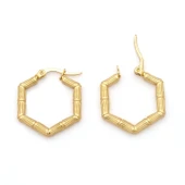 Çelik Küpe Altın Kaplama Kadın UNK-807 thumbnail 1