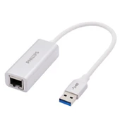 Philips Usb 3.0 To Rj45 Ethernet Çevirici Usb Çıkışını İnternet Girişine Dönüştürücü Aparat - 1
