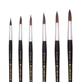 Fanart Academy Seri 145 Midilli Kılı Fırça Seti Yuvarlak Uç No:7-8-9-10-11-12 36 lı (7145.S3) thumbnail 2