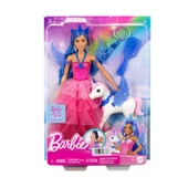 HRR16 Barbie Mavi Saçlı Prenses Bebek - 1
