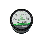 Sentronic SAC0307 Kurşunsuz Lehim Teli - 0.7mm, 500g, %2.2 Flux - 1