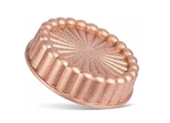 Granit Kaplama 26 cm Dilimli Tart Kalıbı Rosegold - 1