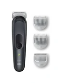 Braun 3 BG3350 3 Başlıklı Kablosuz Islak/Kuru Vücut Tüy Alma Makinesi - 1