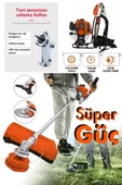 Assur Sırt Tipi Benzinli Motorlu Ot Çalı Çim Biçme Tırpanı - 3