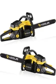 Assur 52 Cc Benzinli Ağaç Odun Dal Kesme 45 Cm Testere - 1