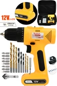 Assur 12V Type-C USB Şarjlı Akülü Vidalama Dahili Batarya Matkap - 1
