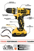 Assur 12V Çift Akülü Vidalama Metal Şanzıman Şarjlı Matkap - 2