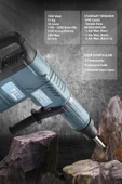 Assur Profesyonel 4200W 11 Kg 3 Fonksiyonlu Kırıcı Delici Hilti - 3