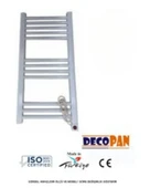 DECOPAN ELEKTRİKLİ 600/800MM BEYAZ HAVLUPAN(12 boru) - 1