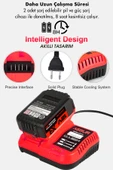 Assur 12V Çift Akü Şarjlı Matkap Metal Şanzıman Akülü Vidalama - 4