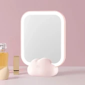 LED Işıklı Taşınabilir Makyaj Aynası - 1 Adet - 1