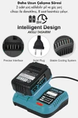 Assur Profesyonel 21V Darbeli Kömürsüz Kırıcı Delici Hilti & Taşlama & Matkap & Somun Sıkma Sökme 4'lü Set - 2