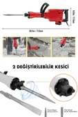 Assur 1800W Darbeli 16 Kg Kırıcı Delici Hilti - 2