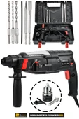 Assur 850W Metal Şanzıman Darbeli Matkap Kırıcı Delici Hilti 2-28mm - 1