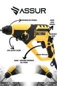Assur 250W 2 Kademeli Bakır Sargılı Darbeli Kırıcı Delici Hilti - 3