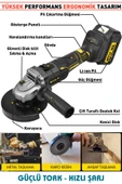 Assur 21V Çift Akülü 125mm Kömürsüz Şarjlı Taşlama - 2