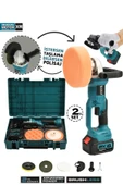 Assur Profesyonel 21V Çift Akü 125 Mm Taşlama & 150 Mm Polisaj Makinesi Set - 1