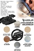 Assur 230V Elektrikli Vakumlu Tozsuz Cila Özellikli Tank Zımpara Makinesi - 3