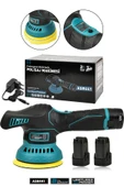 Assur 12V Orbital 6 Kademli Cila Pasta Parlatma Polisaj Makinesi - 1