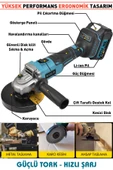Assur 21V Çift Akülü 125mm Kömürsüz Şarjlı Taşlama - 2