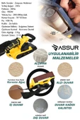 Assur 230V Elektrikli Vakumlu Tozsuz Cila Özellikli Tank Zımpara Makinesi - 3