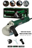 Assur 850W Avuç Taşlama Makinesi 125mm Bakır Sargılı Spiral - 1