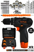 Assur Plus 12V Çift Akülü Vidalama Şarjlı Matkap - 1