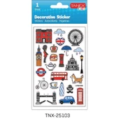 TANEX TNX-25103 PUFFY TURISTIK YERLER-3 STICKER TE - 1