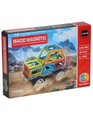 Kızılkaya Oyuncak Magic Magnetic Araba 26 Parça JH8884 - 1