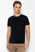 Erkek Bisiklet Yaka Extra Soft Regular Fit Kısa Kollu Tişört - 1