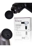 Relax Masaj Tabancası Sporcu Masaj Aleti 4 Başlıklı Şarjlı Titreş Sporcu Masaj Tabancası - 2