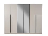 Ren 6 Kapaklı Gardırop %100 MDF | Ücretsiz Teslimat ve Kurulum - 1