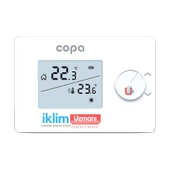 Copa CP 250S RF Beyaz Kablosuz Dijital Oda Termostatı - 1