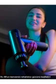 Relax Masaj Tabancası Sporcu Masaj Aleti 4 Başlıklı Şarjlı Titreş Sporcu Masaj Tabancası - 3