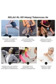 Relax Profesyonel Şarjlı 5 Başlıklı Masaj Tabancası Vurmalı Titreşim Spor Aleti - 7