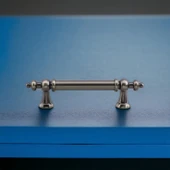 Osmanlı Antik Nikel Metal Kulp 96 mm Mobilya Çekmece Mutfak Dolabı Dolap Kapak Kulpları Kulb Kulpu - 8