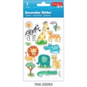 TANEX TNX-25093 PUFFY ORMAN HAYVANLARI-1 STICKER T - 1