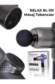 Relax Profesyonel Şarjlı 5 Başlıklı Masaj Tabancası Vurmalı Titreşim Spor Aleti - 3