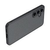 Galaxy S25 Plus Kılıf M-safe Şarj Özellikli Karbon Fiber Tasarımlı Zore Elnino Kapak - 2