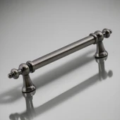 Osmanlı Antik Nikel Metal Kulp 128 mm Mobilya Çekmece Mutfak Dolabı Dolap Kapak Kulpları Kulb Kulpu thumbnail 5