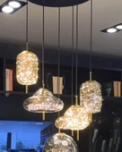 Özel Yapım Peri Led Sarkıt Avize ve Camlı Avize - 2