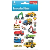 TANEX TNX-25069 PUFFY INSAAT MAKINALARI STICKER - 1