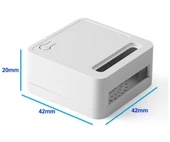 Plastik Elektronik Proje Kutusu 43x43x20mm Beyaz Elektronik Devre Prototip Wifi Iot Ble Akıllı Ev Buton Ses Zil Kapı Giriş Otomasyon thumbnail 2