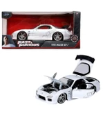 Jada Hızlı Öfkeli Fast & Furious 1993 Mazda Rx-7 Model Metal Araba - 1
