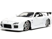 Jada Hızlı Öfkeli Fast & Furious 1993 Mazda Rx-7 Model Metal Araba - 4