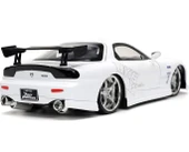 Jada Hızlı Öfkeli Fast & Furious 1993 Mazda Rx-7 Model Metal Araba - 5