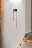 Modern Kablosuz Led Pilli Aplik, Duvar Aplik ve İç Mekan Aplik - 1